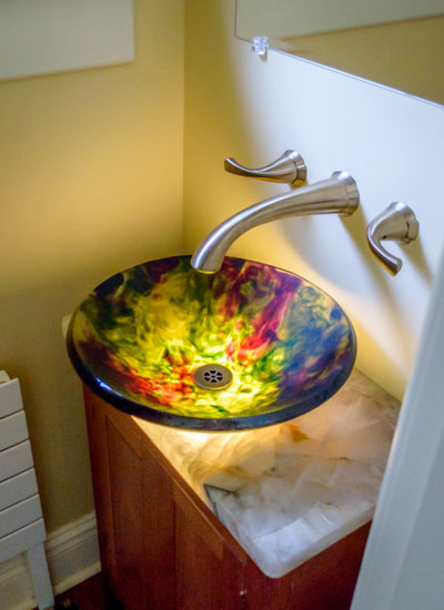Sinks Renegade Art Glass